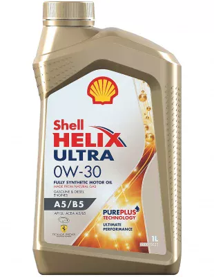 Моторное масло Shell Helix Ultra A5/B5 0W-30 синтетическое 1л