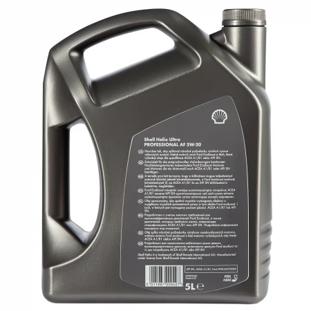 Моторное масло Shell Helix Ultra Professional AF 5W-20 — моторное масло Shell Helix с НДС