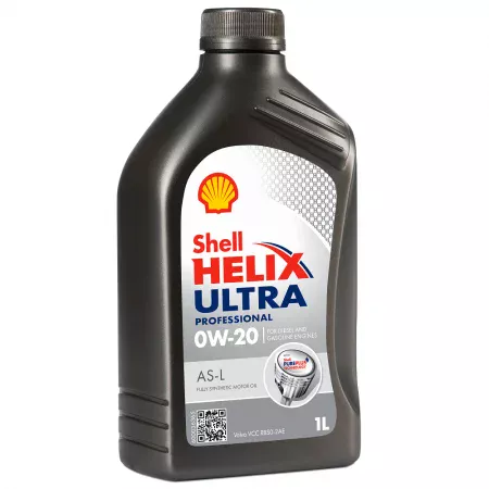 Моторное масло Shell Helix Ultra Professional AS-L 0W-20 — моторное масло Shell Helix с НДС