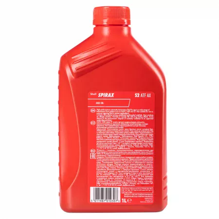 Shell Spirax S2 ATF AX (старое название Shell Donax TA) — ATF жидкость Shell, оригинал, фасовка и характеристики
