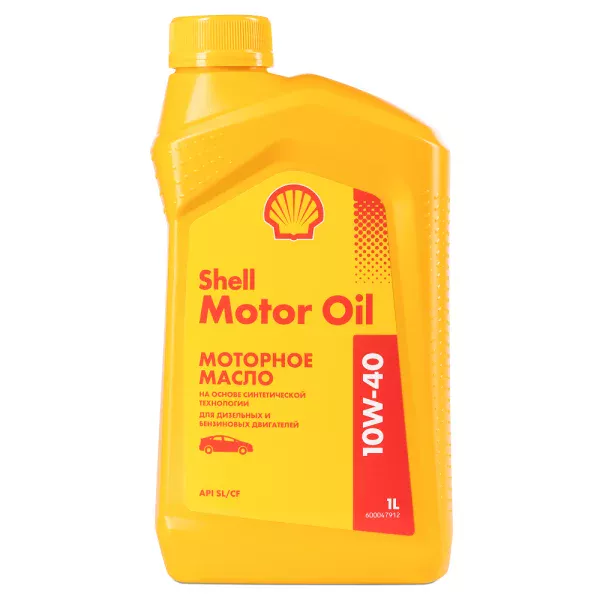 Моторное масло Shell Motor Oil 10W-40 полусинтетическое 1л