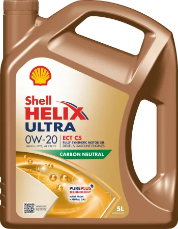 Моторное масло Shell Helix Ultra ECT C5 0W-20
