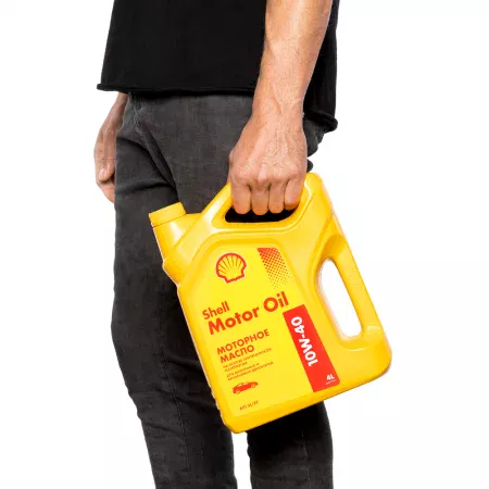 Моторное масло Shell Motor Oil 10W-40 полусинтетическое 4л